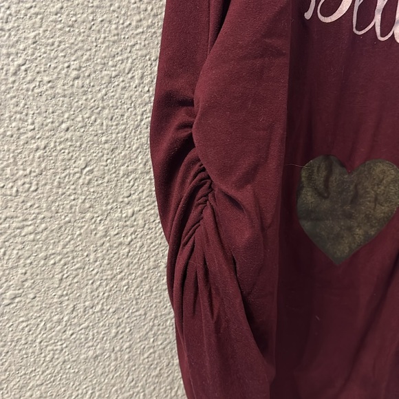 Violet & Ruby bless this belly maternity top size medium - Picture 2 of 6